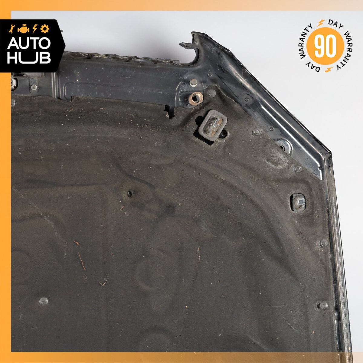 07-13 Mercedes W221 S550 S600 S350 Hood Panel Assembly Black OEM - photo 18