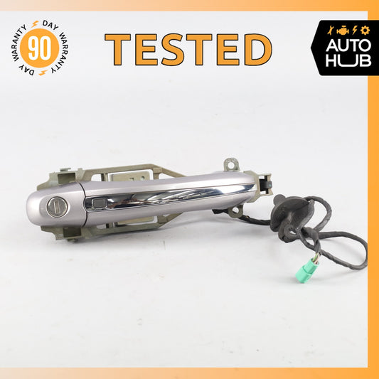 03-13 Bentley Continental GT Flying Spur Left Side Door Handle Keyless Go OEM - photo 1