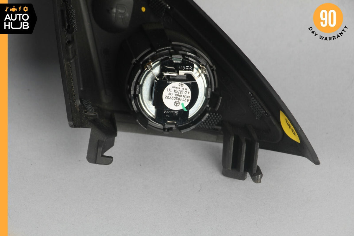 06-11 Mercedes W219 CLS500 CLS350 Door Tweeter Speaker Front Right Black OEM - photo 9