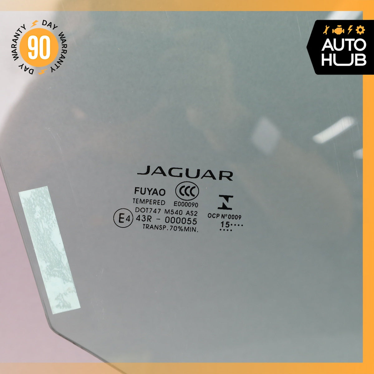 15-24 Jaguar X152 F-Type Coupe Right Passenger Side Door Window Glass OEM 79k - photo 14