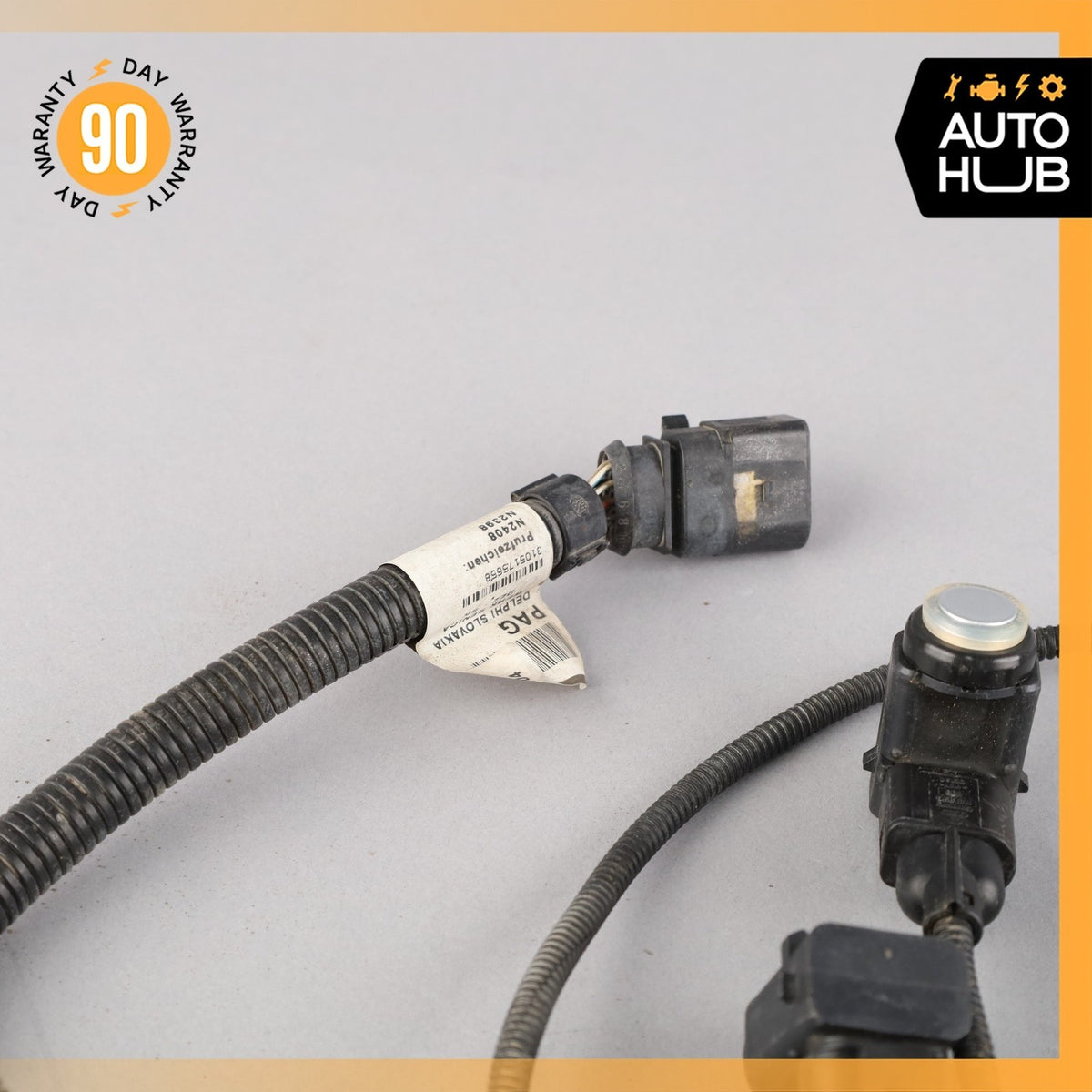 Porsche Cayenne 955 Rear Bumper Parking Sensor Wire Harness PDC OEM - photo 11