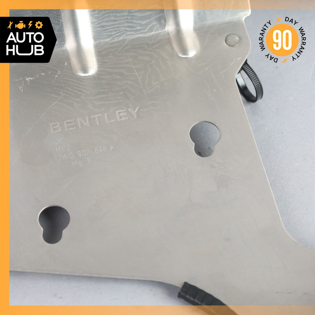 03-12 Bentley Continental GT GTC Flying Spur Holder Battery Bracket OEM - photo 3