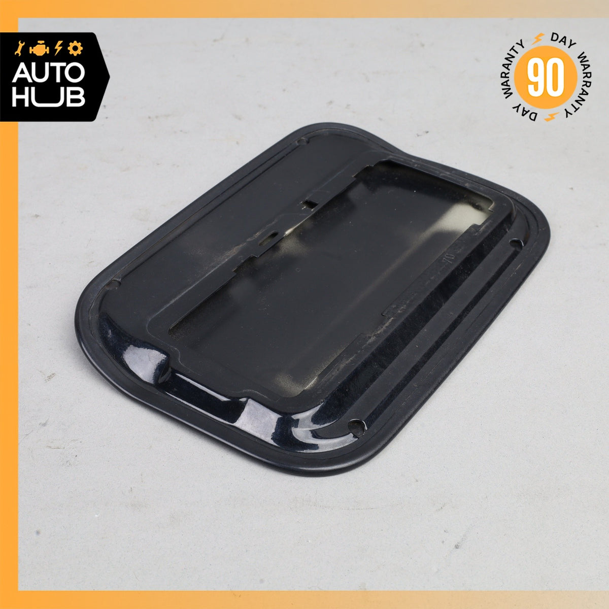 04-10 BMW E60 550i 528i 535i Fuel Gas Tank Filler Door Lid Black OEM - photo 6