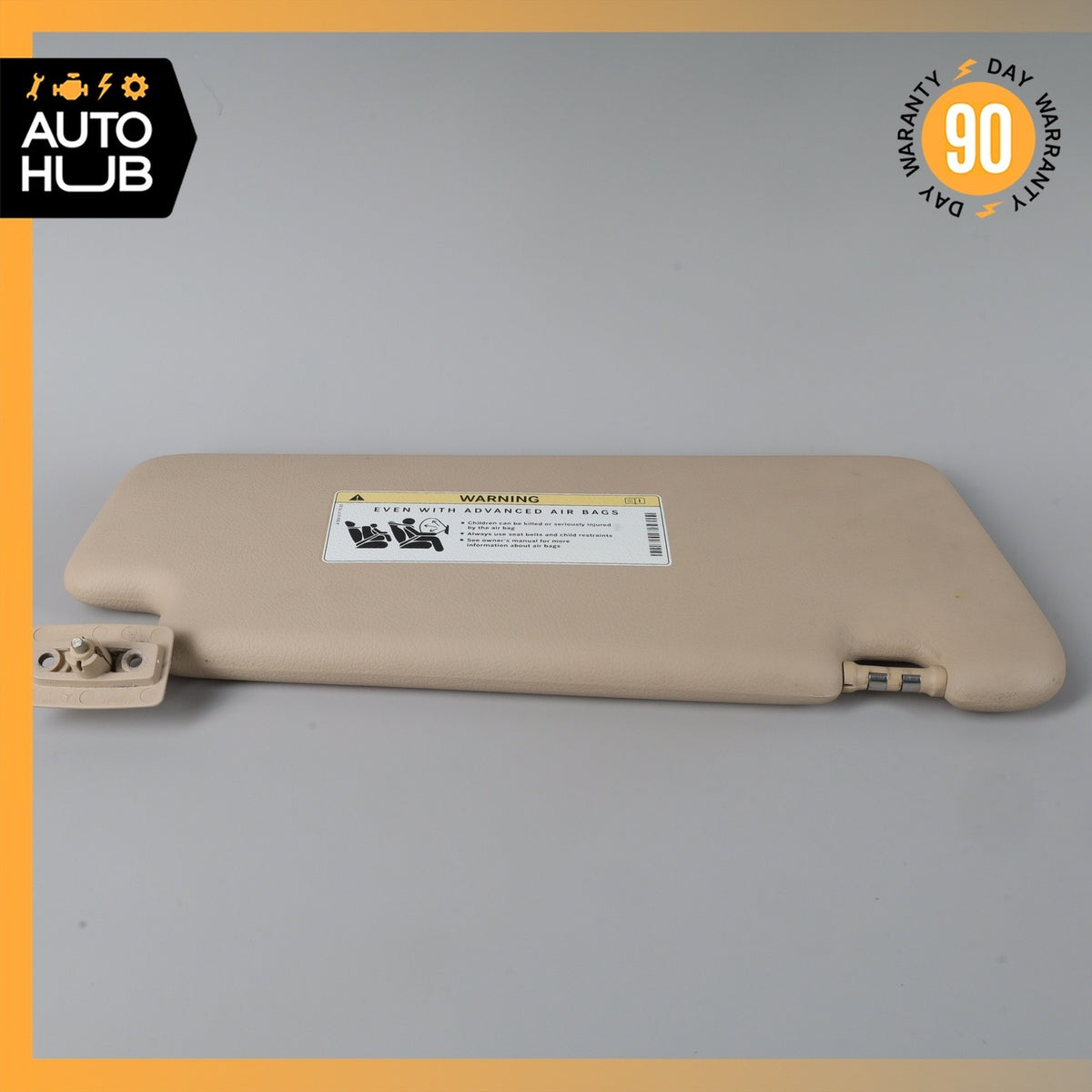 Mercedes R231 SL550 SL400 Left Driver Side Sun Visor Shade Beige OEM - photo 5