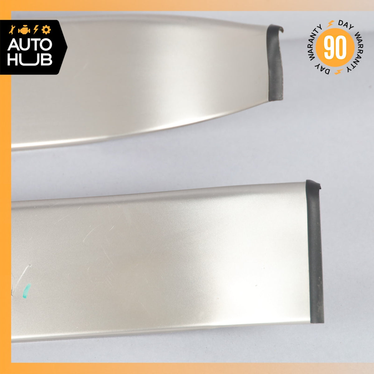 Bentley Continental GTC Left & Right Side Outer Door Step Sill Sills OEM 59k - photo 7