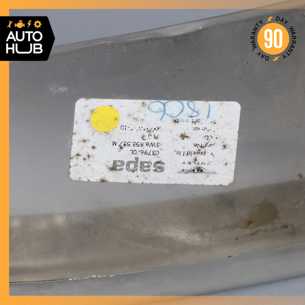 03-10 Bentley Continental GT Coupe Left & Right Side Outer Door Step Sills OEM - photo 15