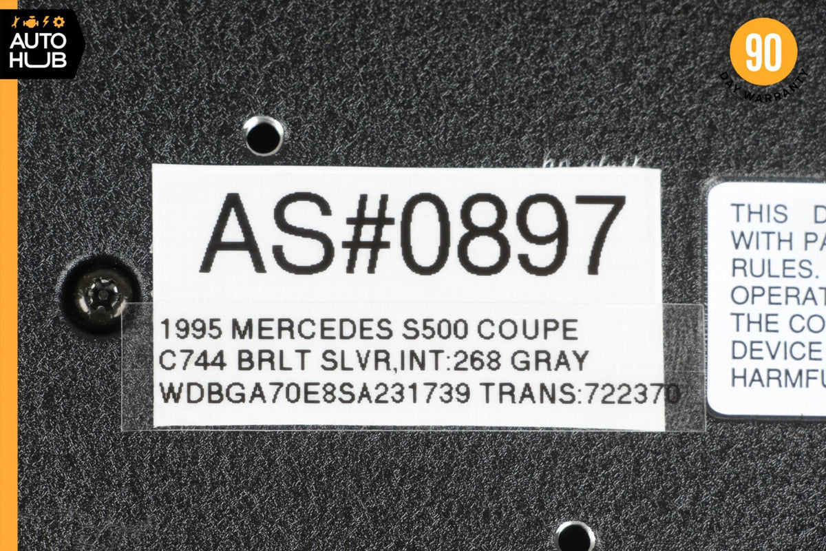 92-99 Mercedes W140 S500 500SEC Communication Phone Control Module B2JUM9033 Oki - photo 11