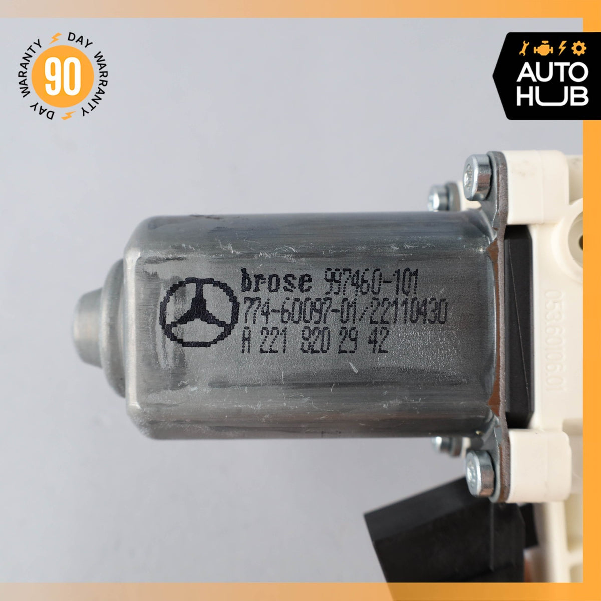 07-13 Mercedes W221 S400 S550 Window Regulator Motor Rear Left Driver Side OEM - photo 8
