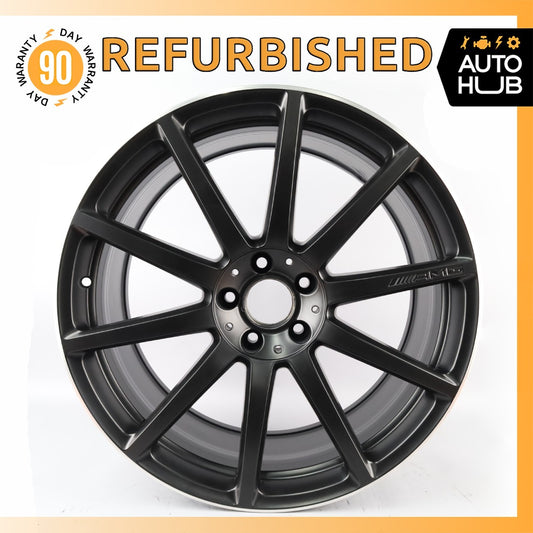 Mercedes W222 S550 S600 S63 AMG 9.5 x 20 20" Rear Wheel Rim 2224010700 OEM - photo 1