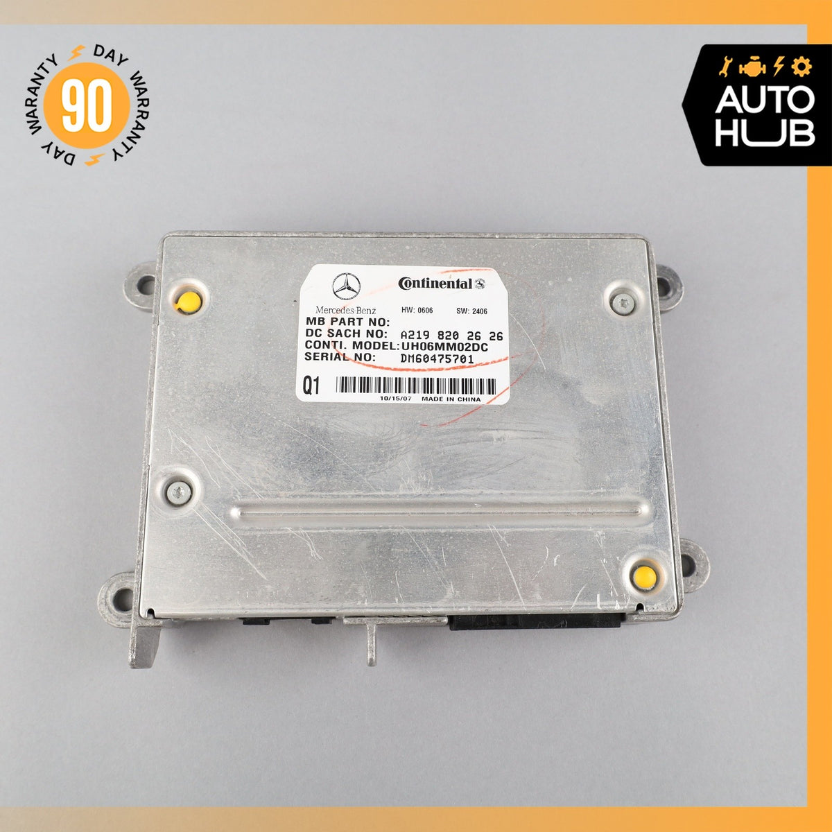 06-12 Mercedes X164 GL550 E350 Communication Control Module 2198202626 OEM - photo 6