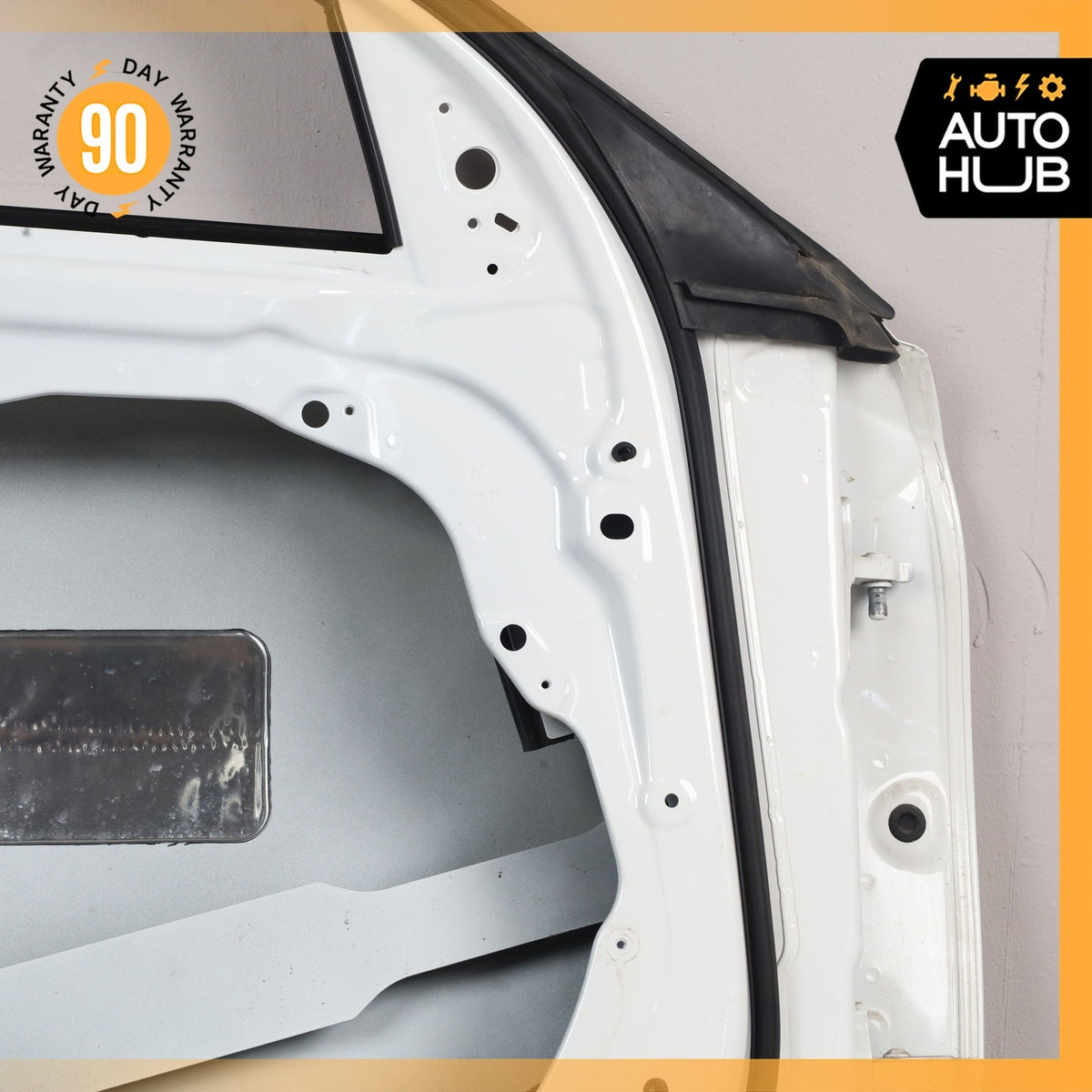 15-21 Mercedes W205 C300 C350e C400 C450 AMG Left Side Door Shell White OEM - photo 15