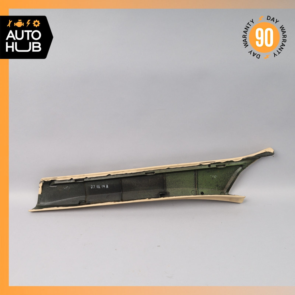 90-02 Mercedes R129 SL500 300SL A Pillar Trim Cover Right Passenger Java OEM - photo 7