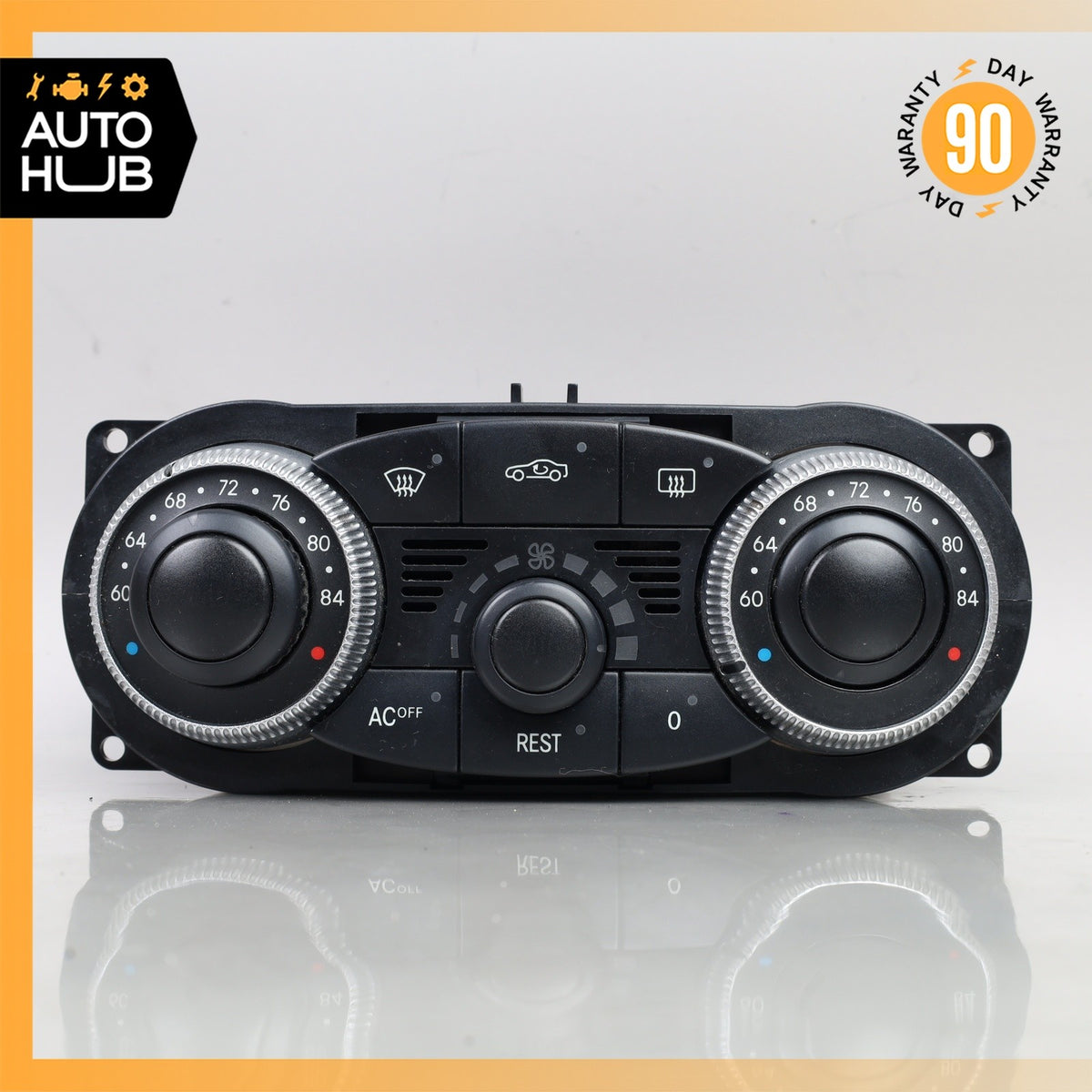 03-12 Mercedes R230 SL500 SL55 AMG AC A/C Heater Climate Control OEM 70k - photo 3