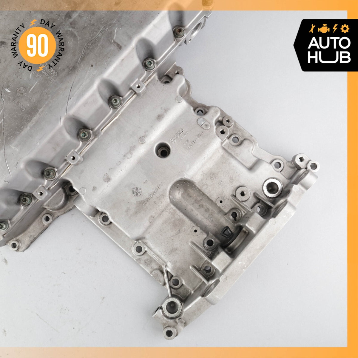 03-18 Bentley Continental GTC 6.0L Engine Lower & Upper Oil Pan OEM 52k - photo 5