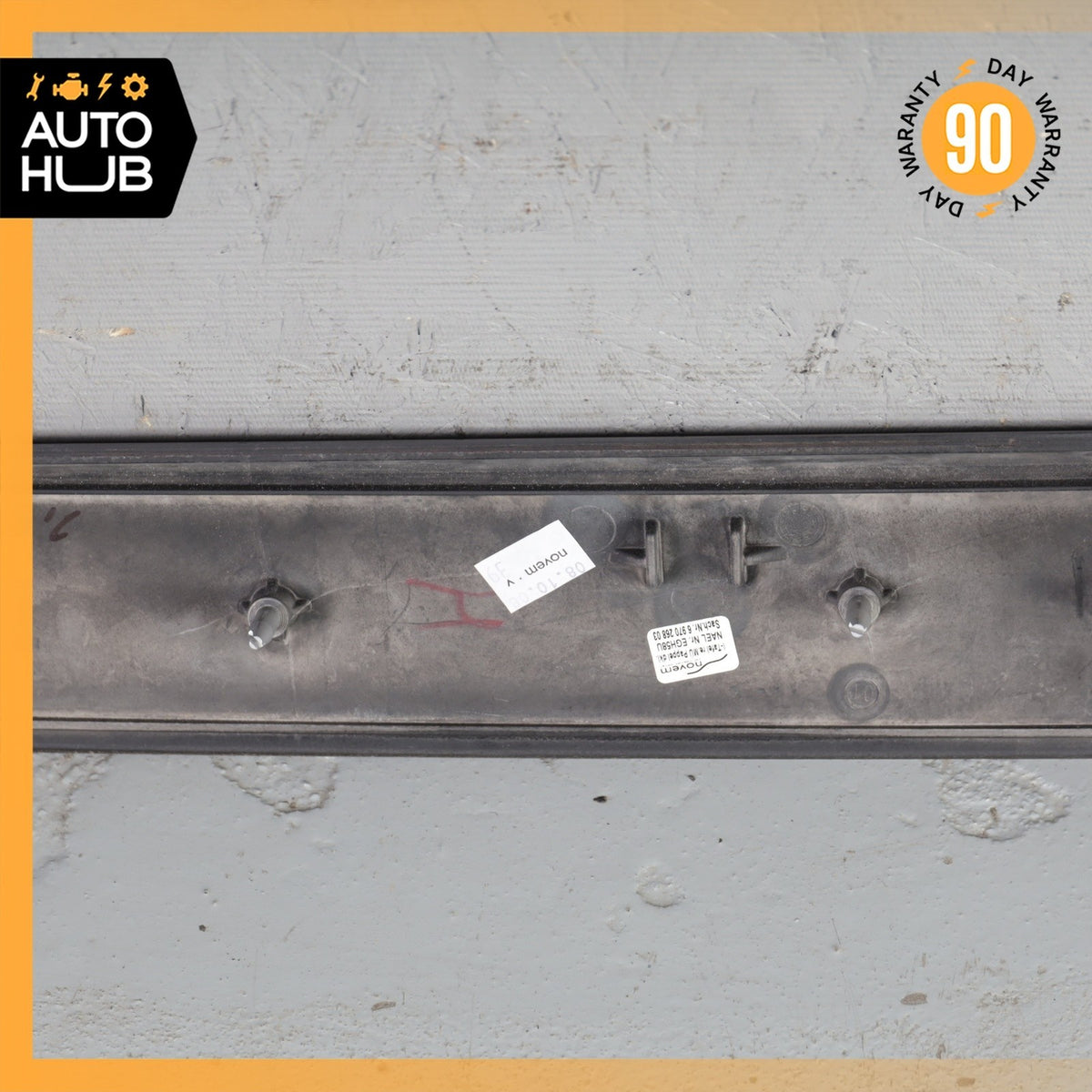08-10 BMW E60 528i 535i Dashboard Center Cover Panel Trim Molding OEM 78k - photo 13