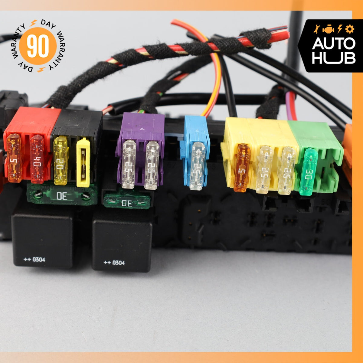03-12 Mercedes R230 SL500 SL55 AMG SL550 Rear SAM Fuse Box Relay Module OEM - photo 8