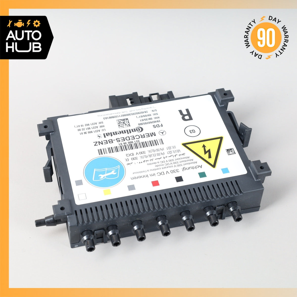 10-13 Mercedes W221 S550 S400 Front Right Seat Dynamic Lumbar Control Module OEM - photo 3