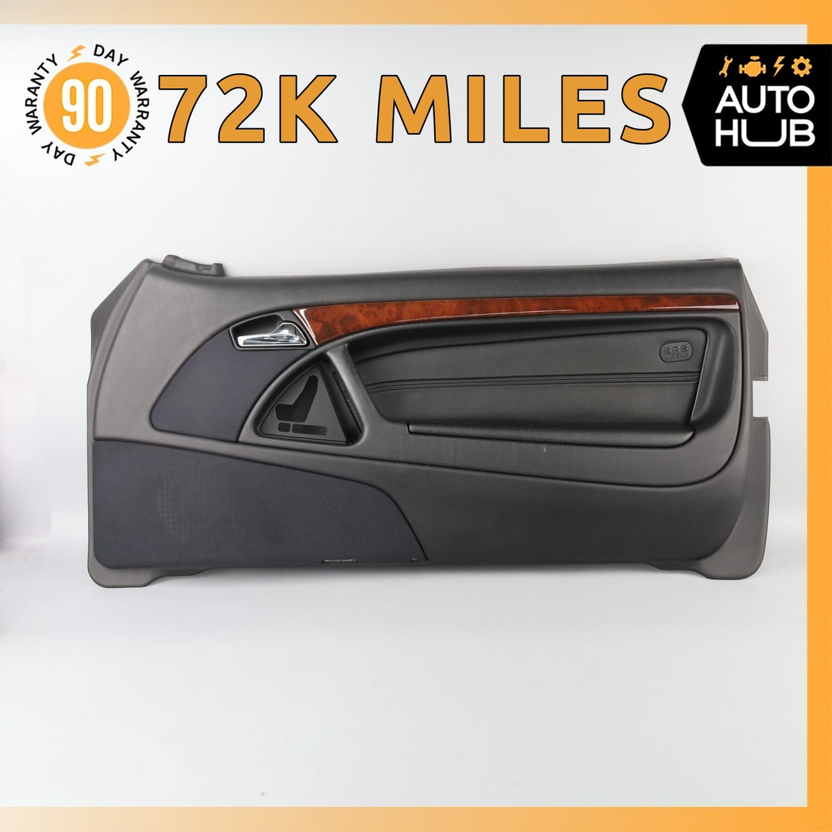 96-02 Mercedes R129 SL500 SL320 Right Passenger Side Interior Door Panel OEM 72k - photo 1