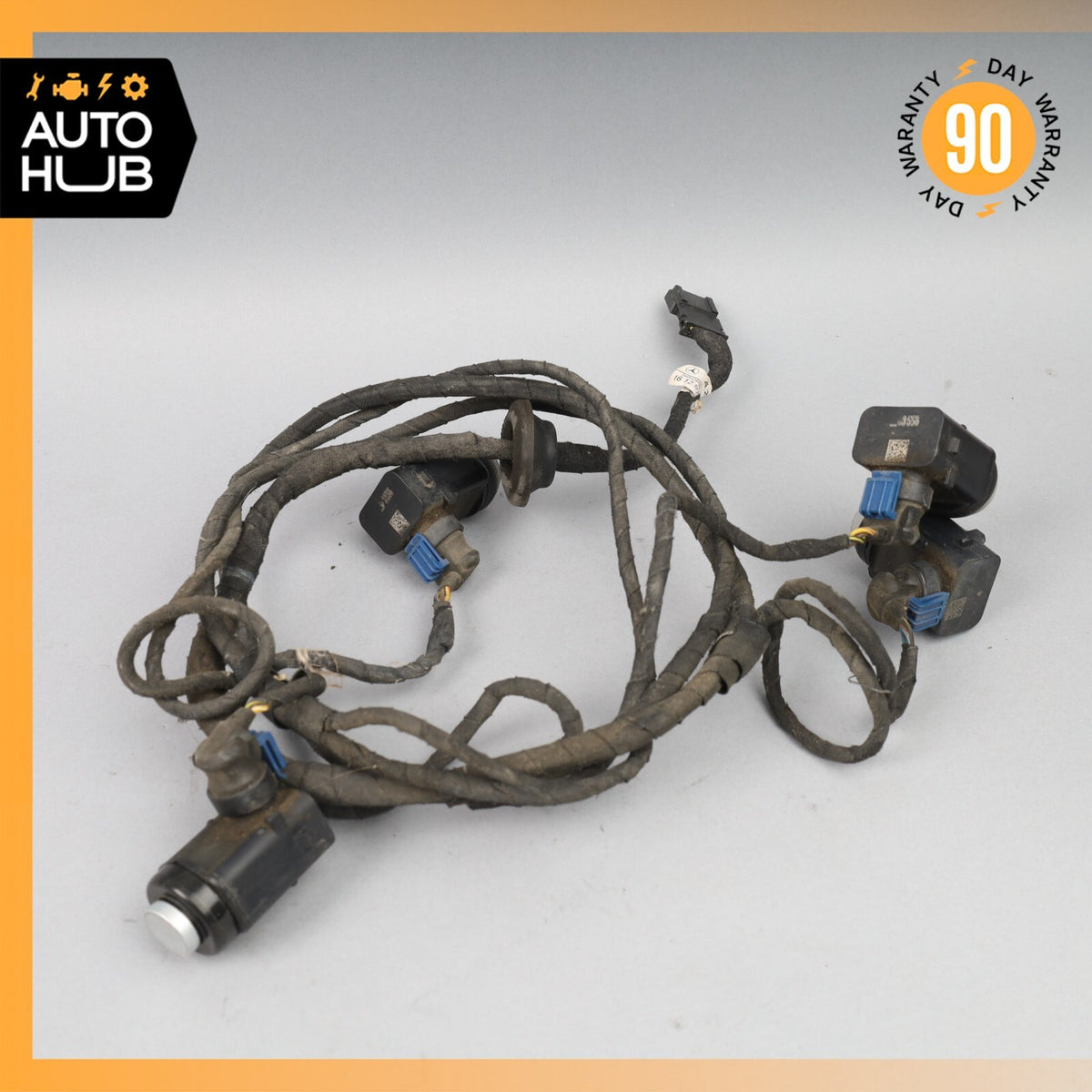 Mercedes R230 SL500 CLK320 Rear Bumper Parking Sensor Wire Harness PDC OEM - photo 8