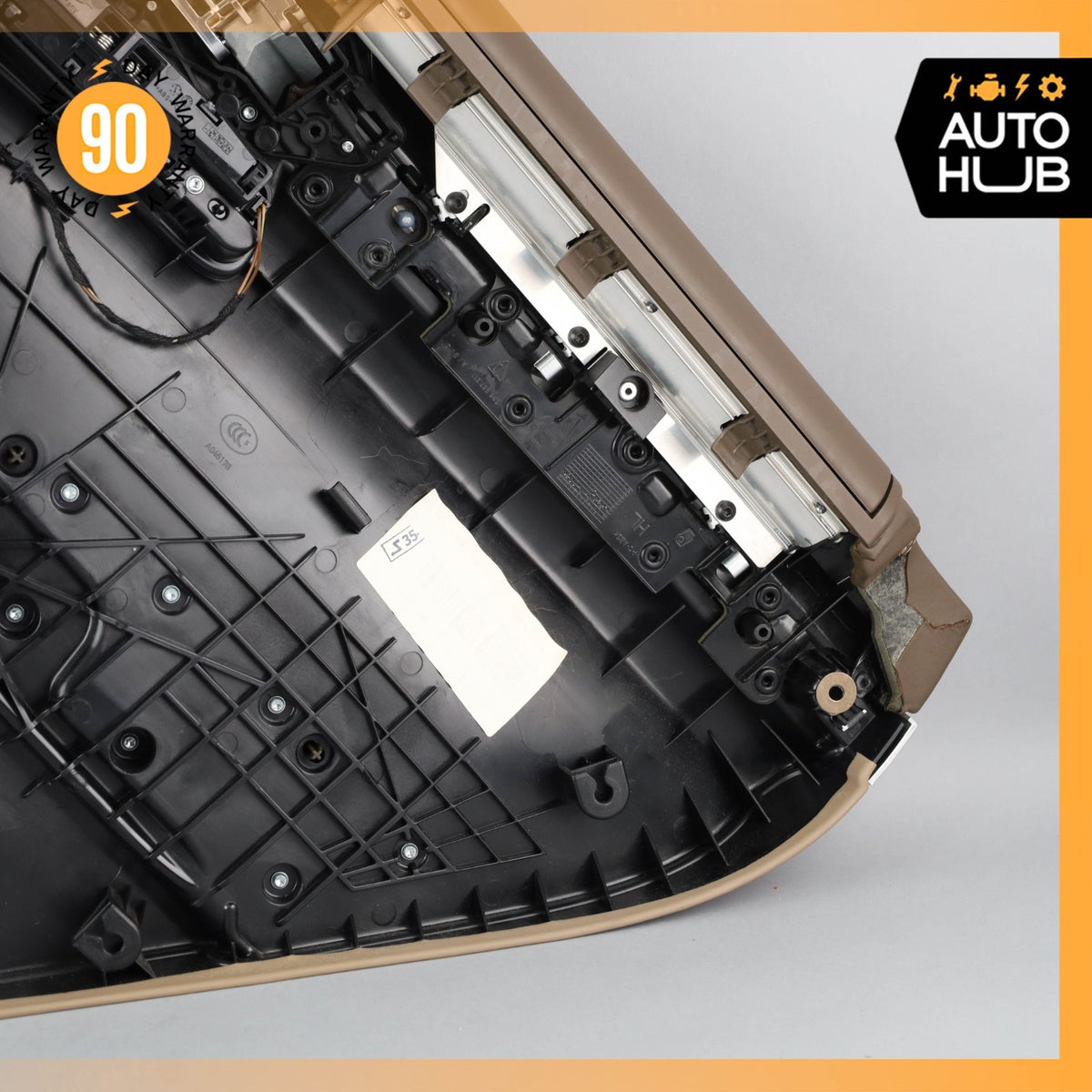11-18 Porsche Cayenne 958 Turbo Rear Left Side Interior Door Panel Leather OEM - photo 13