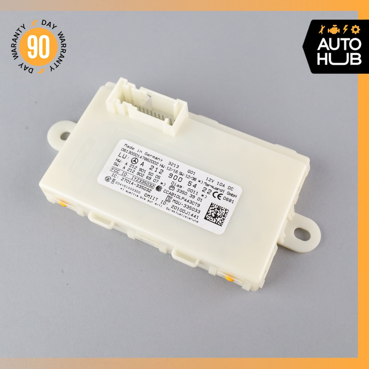 13-20 Mercedes W212 E350 CLS400 SL550 E550 Keyless Go Entry Control Module OEM - photo 1