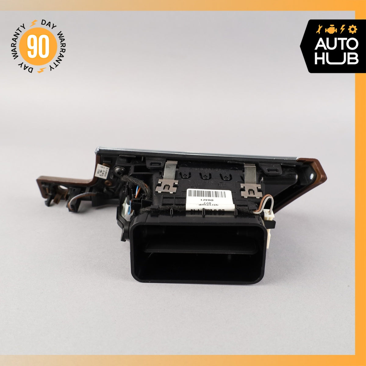 10-13 Mercedes W212 E350 Dashboard Dash AC A/C Air Vent Left Trim Wood OEM 48k - photo 7