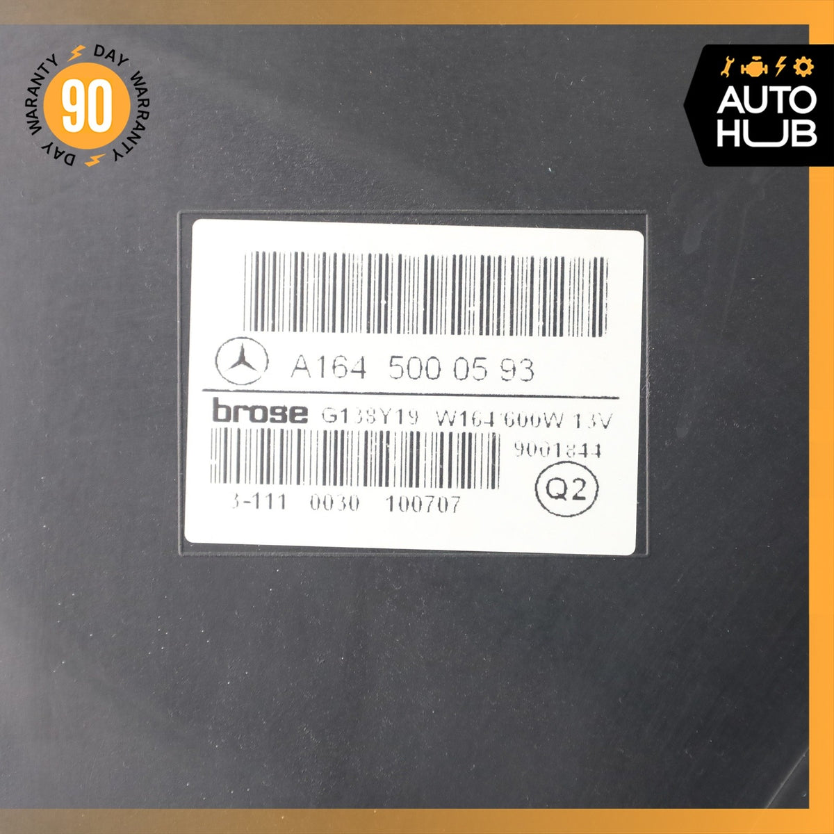 06-13 Mercedes W251 R350 ML350 Engine Cooling Fan Motor Assembly 1645000593 OEM - photo 9