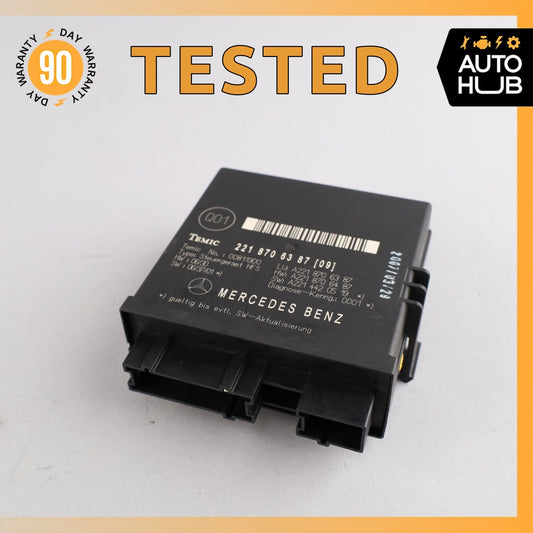 07-09 Mercedes W221 S63 CL550 Trunk Release Remote Open Close Module Unit OEM - photo 1