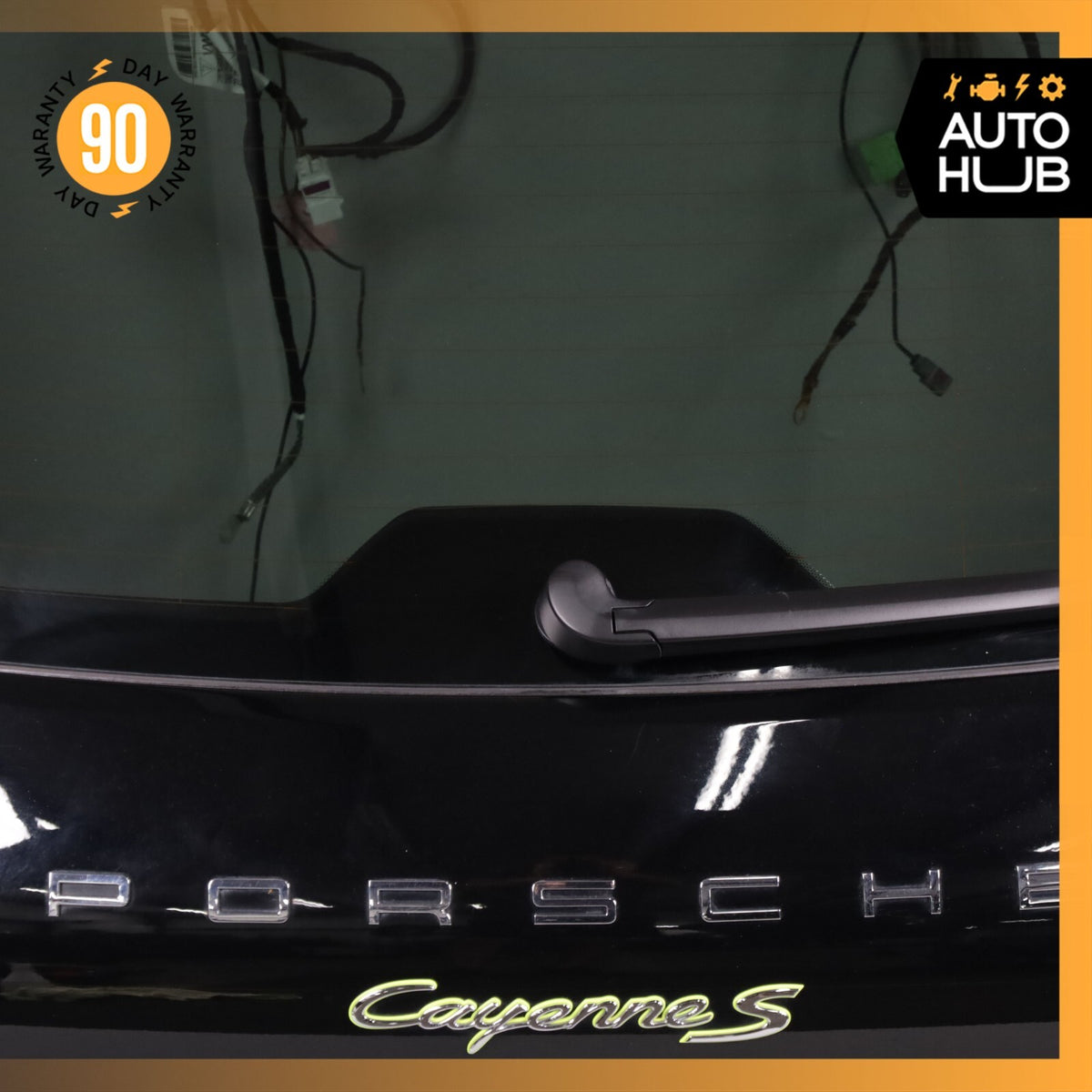 15-18 Porsche Cayenne 958 E-Hybrid Trunk Lid Liftgate Tailgate Hatch Shell OEM - photo 7