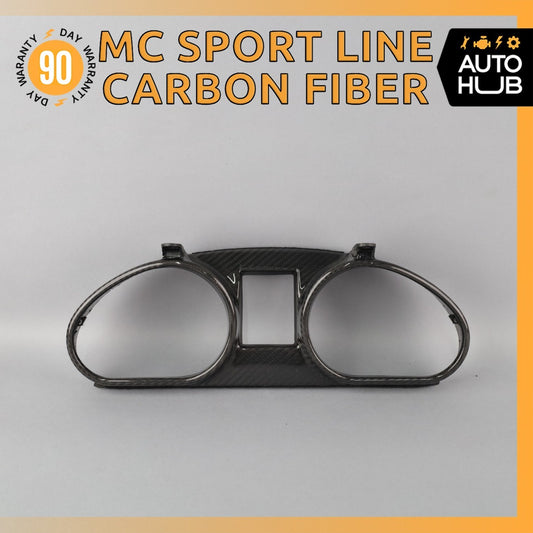 Maserati GranTurismo M145 Instrument Cluster Speedometer Cover Carbon Fiber OEM - photo 1