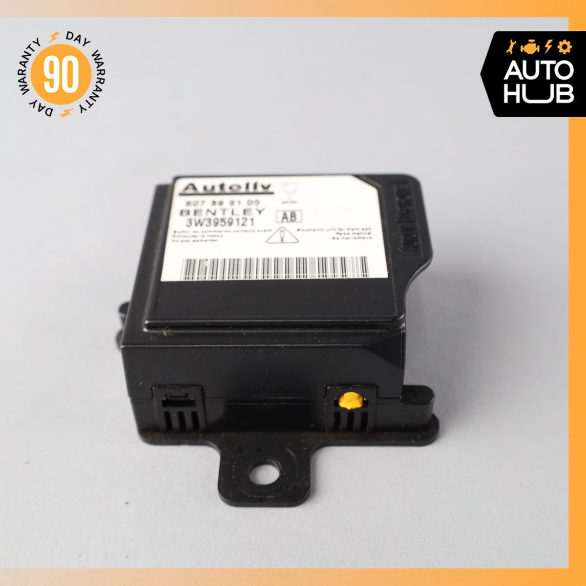 03-10 Bentley Continental GTC GT Safety Bag Sensor SRS Control Module OEM - photo 4