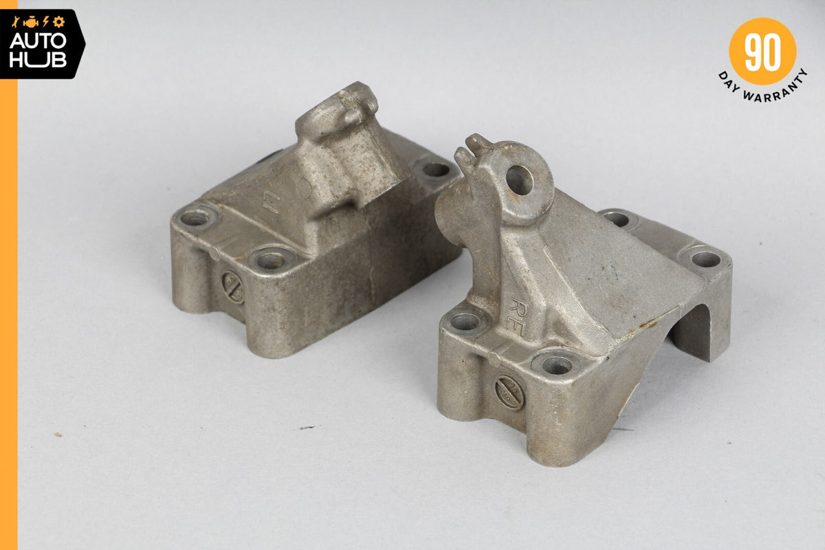 93-98 Mercedes R129 SL500 500SL Engine Motor Left & Right Mount Bracket Set OEM - photo 1