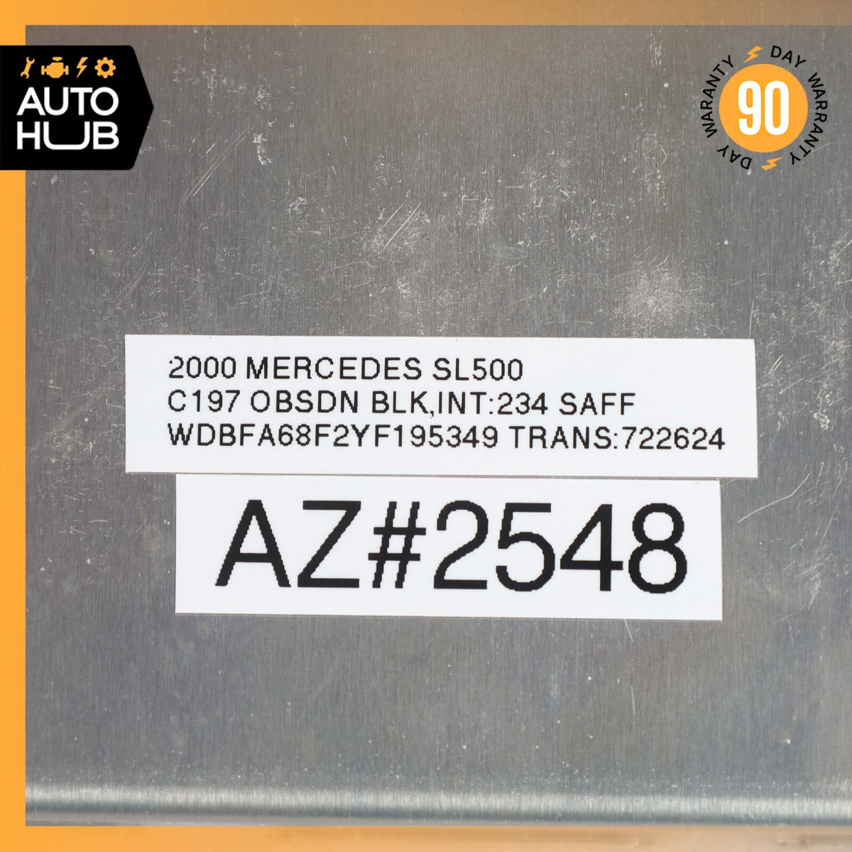 99-02 Mercedes R129 SL500 SL600 Electronic Stability Control Module ABS ESP OEM - photo 10