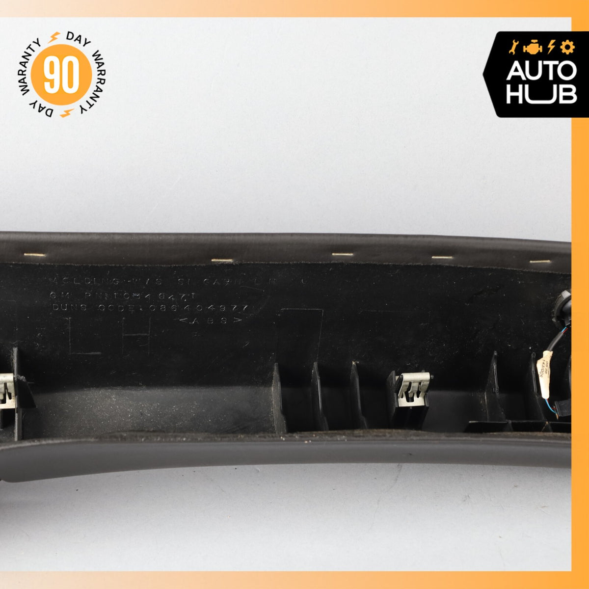 04-08 Cadillac XLR A Pillar Panel Trim Cover Left Driver Side Black OEM - photo 12