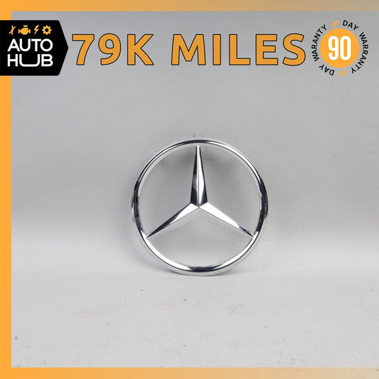 06-07 Mercedes R230 SL500 SL550 Front Hood Radiator Grille Grill Star Logo OEM - photo 1
