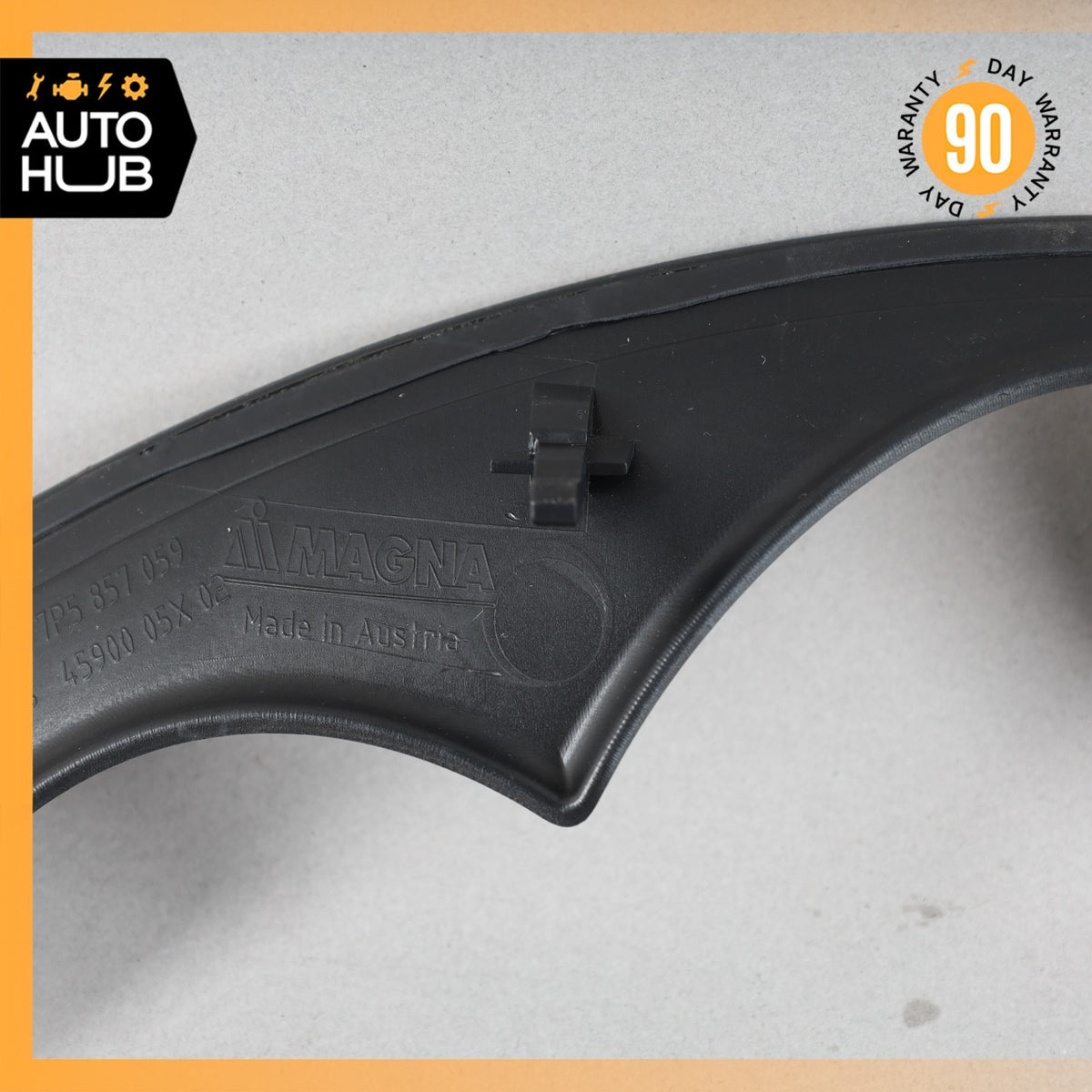 11-18 Porsche Cayenne 958 Dashboard Instrument Cluster Upper Bezel Black OEM - photo 8