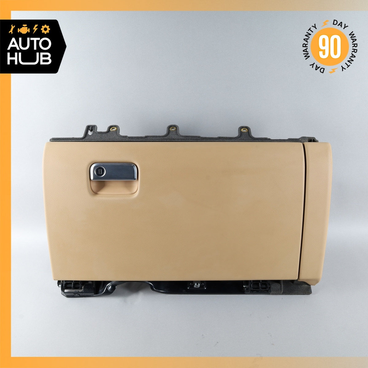 11-18 Porsche Cayenne 958 Dashboard Glove Box Compartment Beige OEM - photo 1