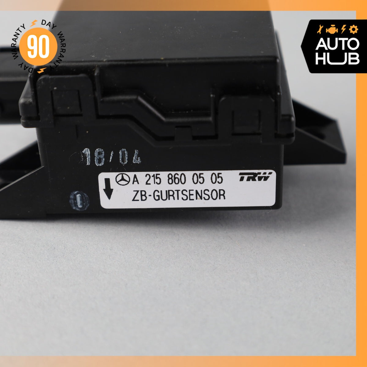 Mercedes R230 SL500 CL500 SL55 Seat Belt Seatbelt Tension Sensor 2158600505 OEM - photo 7