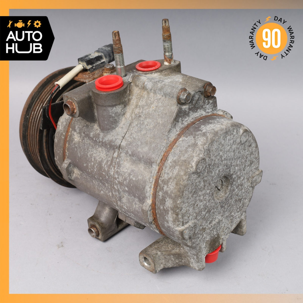 09-10 Ford F150 AC A/C Air Conditioning Compressor 9L3419D629CE OEM - photo 4