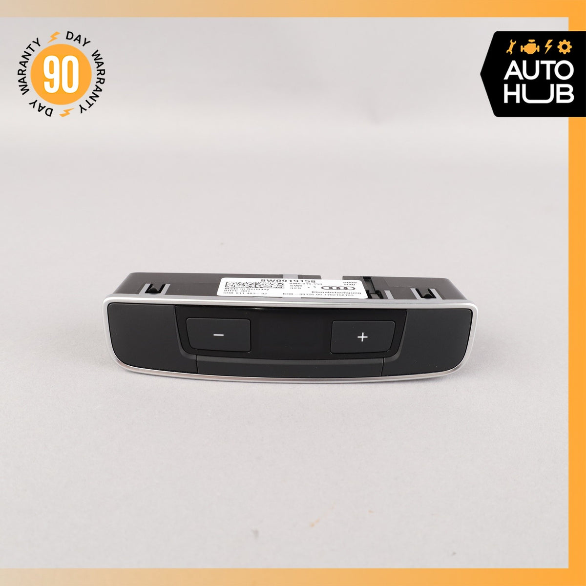 17-24 Audi 4M Q7 S5 RS5 Rear A/C Climate Control Switch Panel 8W0919158 OEM - photo 3