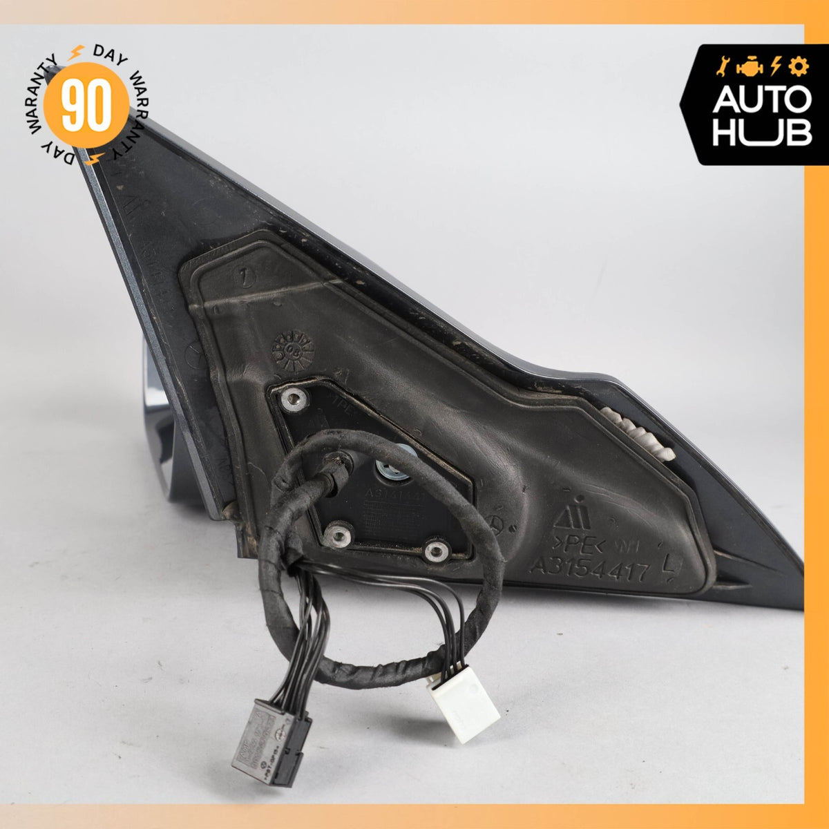09-12 Mercedes R230 SL550 SL63 Left Side Rear View Door Mirror OEM 70k - photo 6