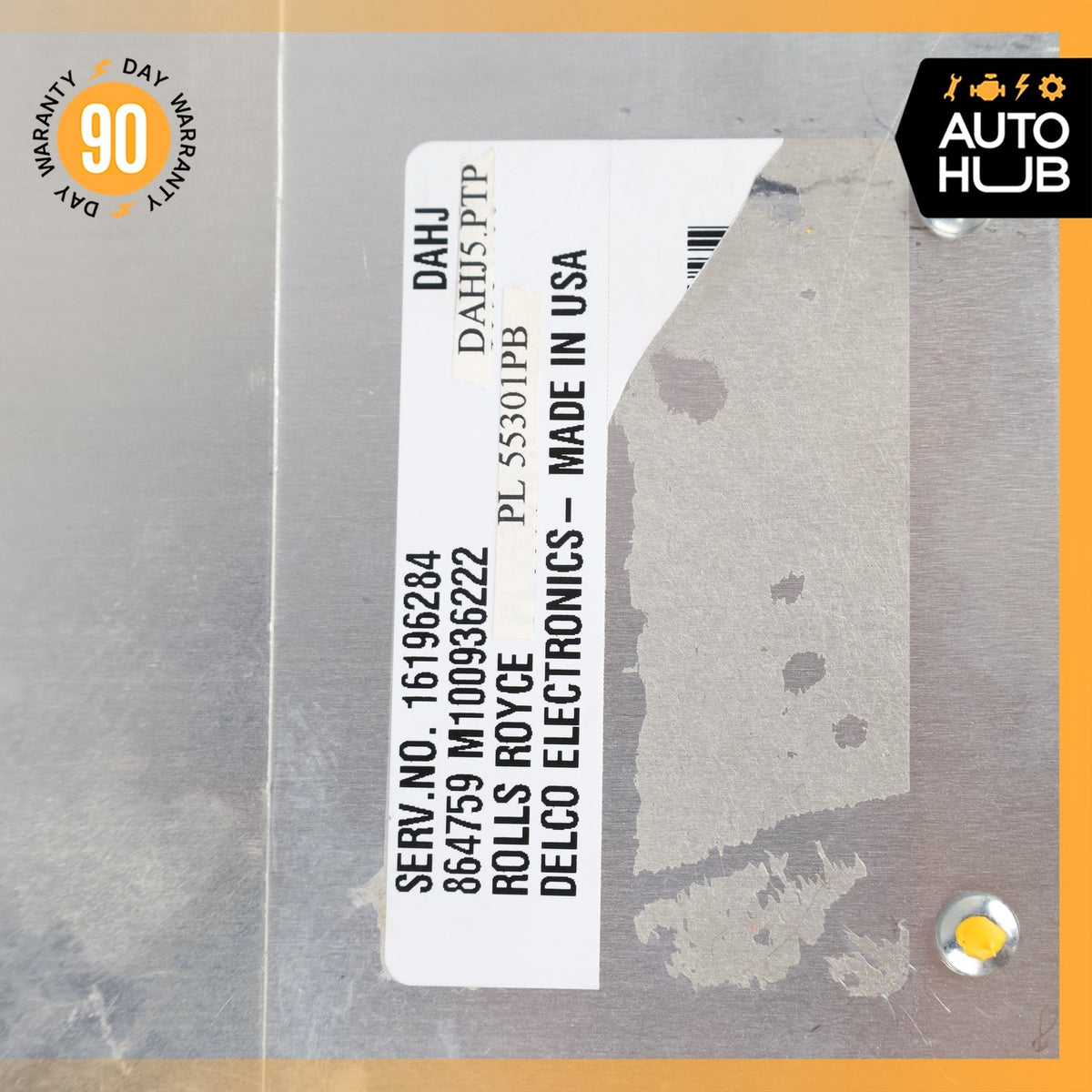 00-02 Bentley Arnage 6.8L V8 Transmission Control Module Unit PL55301PB OEM 30k - photo 4