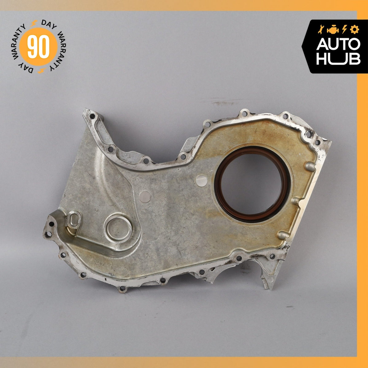 Porsche Cayenne 958 VR6 3.6L Engine Motor Lower Timing Cover OEM - photo 4