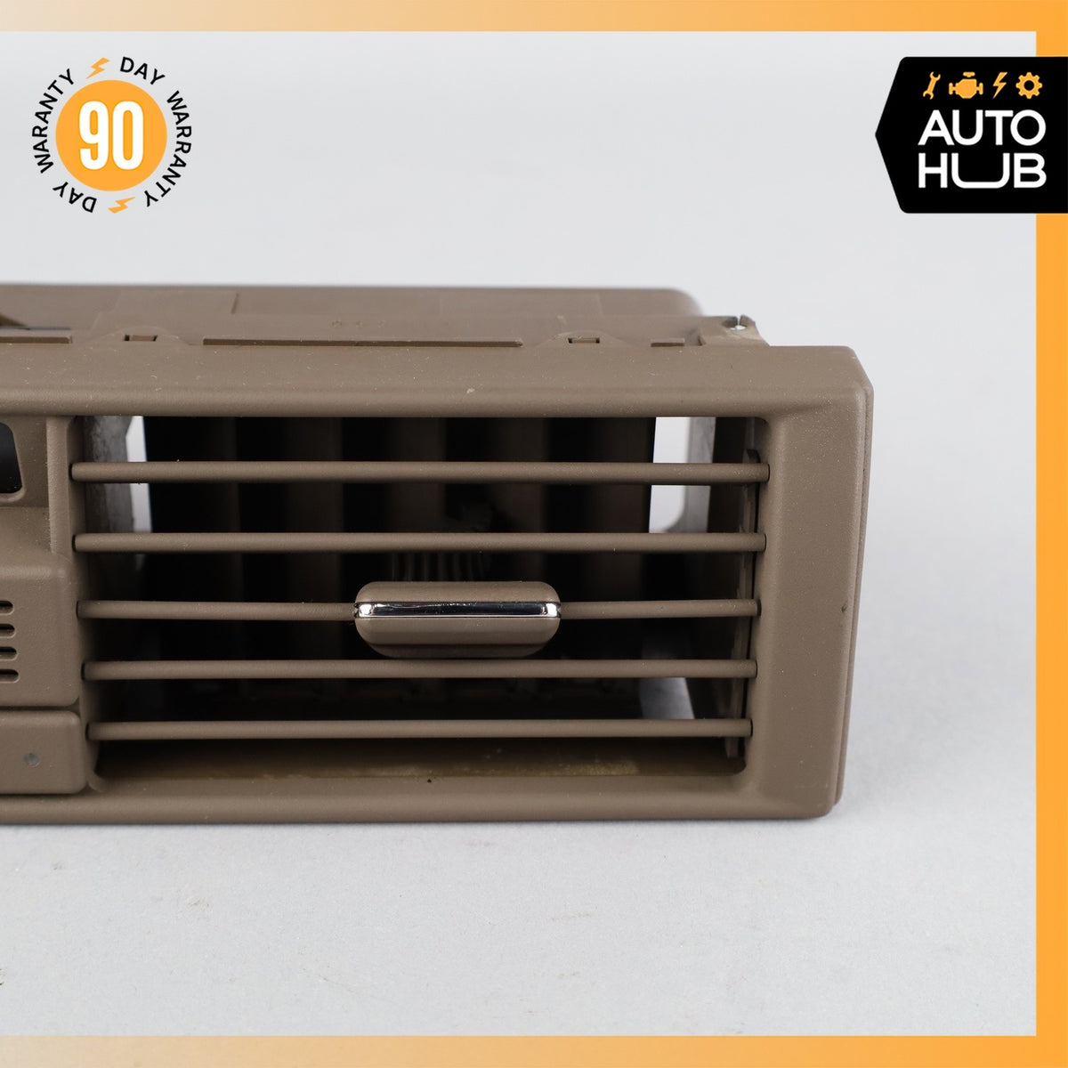 97-99 Mercedes W140 CL600 S500 Coupe Dash Center Middle A/C Air Vent Brown OEM - photo 5