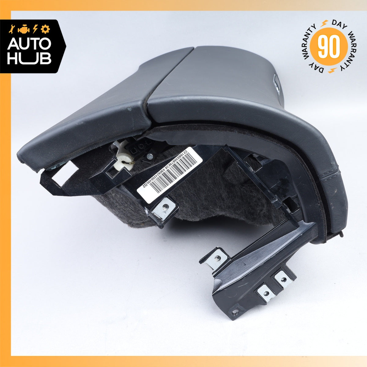 07-09 Mercedes W221 S600 S65 AMG Dashboard Dash Glove Box Compartment Black OEM - photo 8