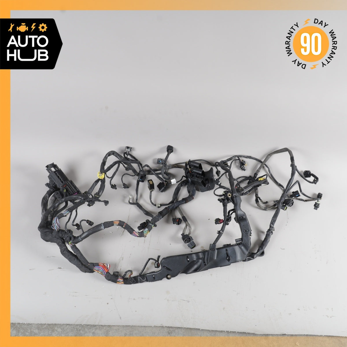 16-18 Mercedes W205 C63 AMG Engine Motor Cable Wire Harness OEM - photo 13