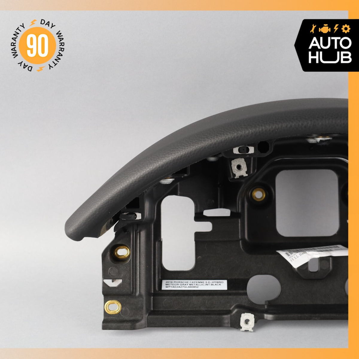11-18 Porsche Cayenne 958 E-Hybrid Upper Dashboard Dash Board Cluster Cover OEM - photo 2