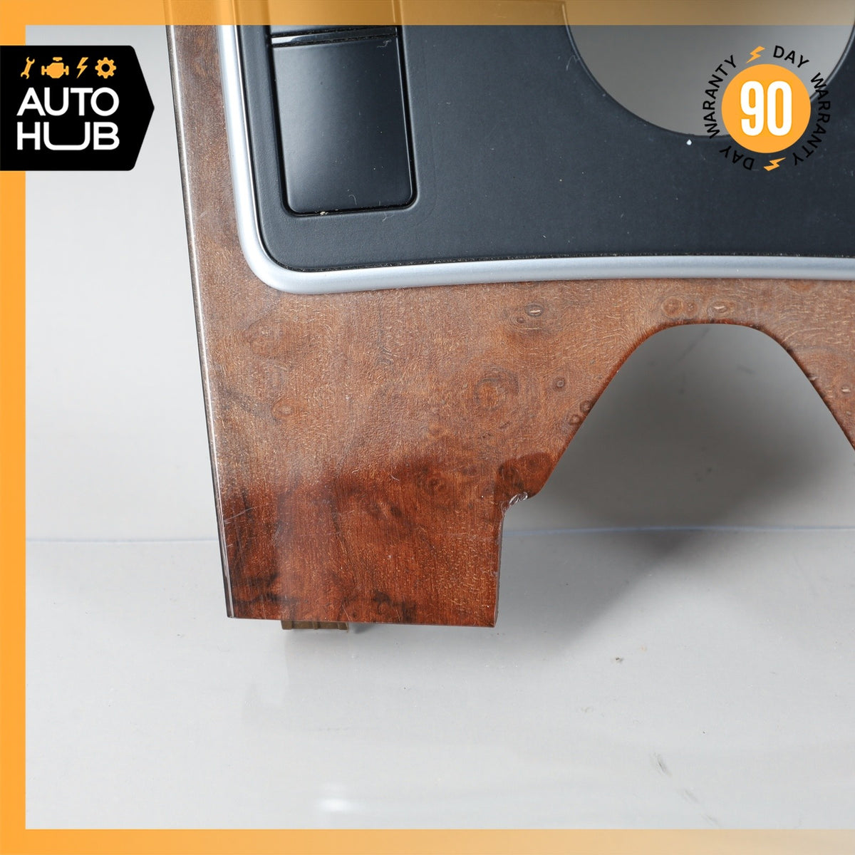 10-13 Mercedes W212 E400 E350 E550 Center Console Switch Trim Bezel Wood OEM - photo 6