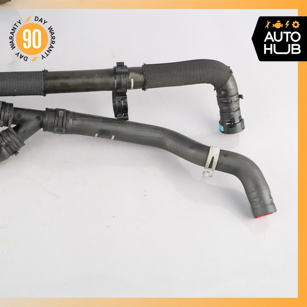 Jaguar X152 F-Type Engine Motor Supercharger Radiator Coolant Hose Set OEM 39k - photo 10