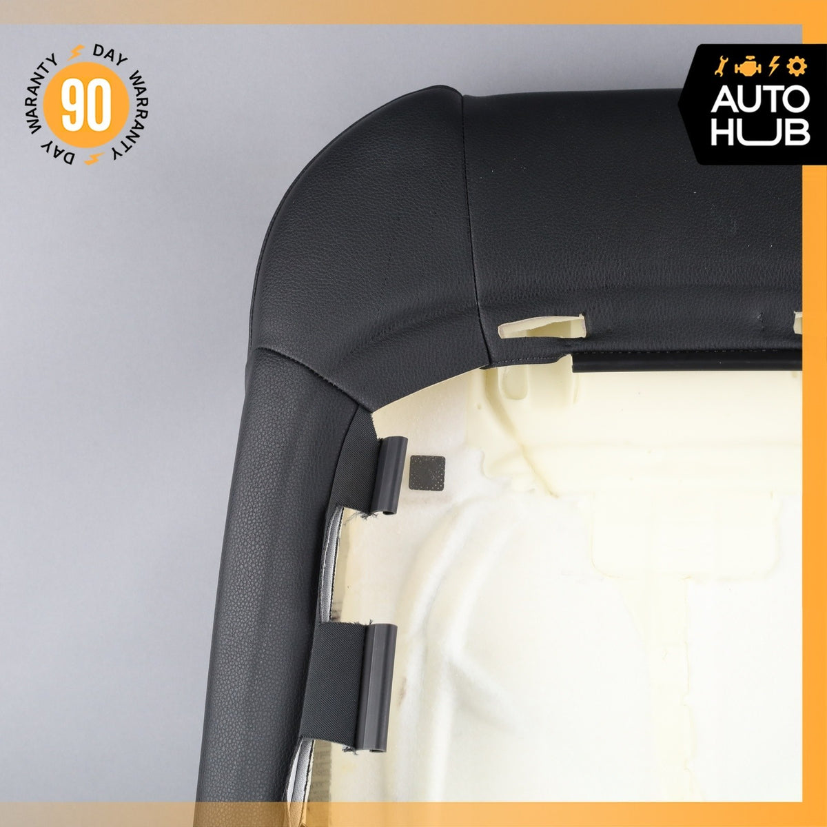 11-18 Porsche Cayenne 958 Front Right Side Seat Upper Cushion Black OEM - photo 10